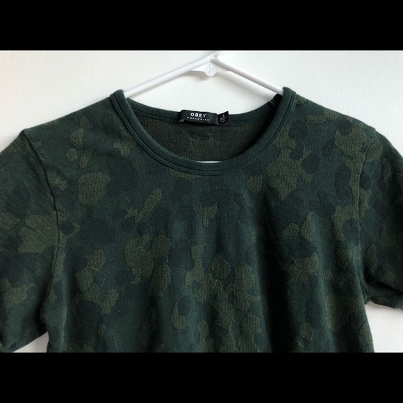 Obey Camo T-Shirt - Picture 2 of 4